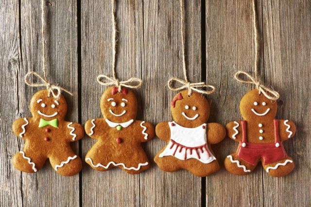 Petit lot de biscuits au gingembre.