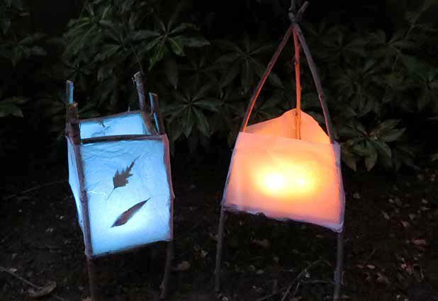 Lanternes du solstice d'hiver