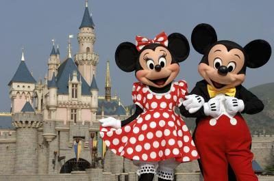 Mickey et Minnie Mouse