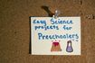 Facile pour les enfants d'âge préscolaire projets scientifiques