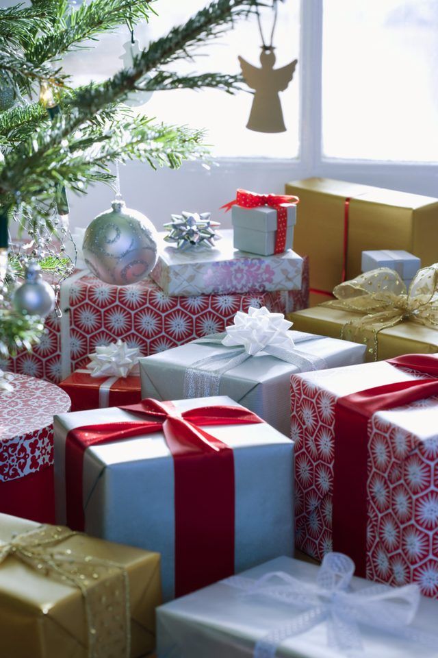 Arbre de Noël et des cadeaux