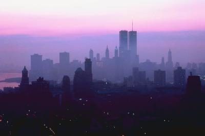 Skyline de New York avec Twin Towers