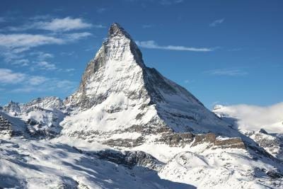 Les tours Matterhorn-dessus de la Suisse.