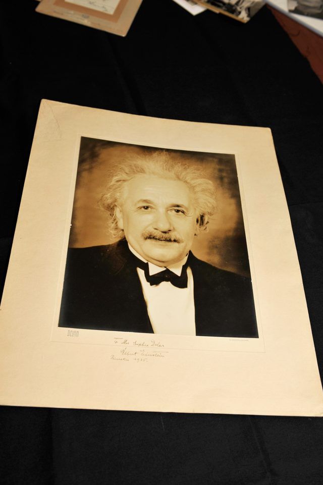 Photo d'Albert Einstein