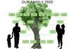 Un arbre généalogique est un affichage des seuls membres de la famille.