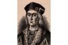 Henry VII style ses cheveux comme un début prince typique de la Renaissance.