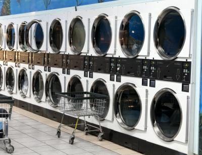 affaires de blanchisserie machines à laver