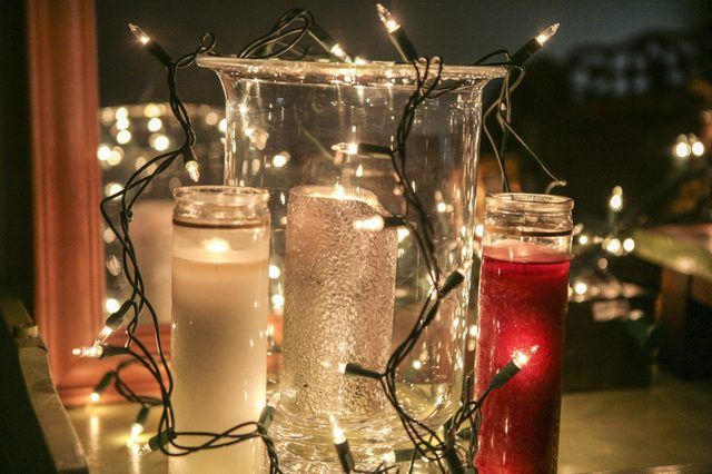 Idées sur où accrocher les lumières de Noël dans une Chambre
