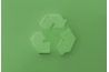 Triangle symbole de recyclage.