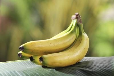Les bananes sont une bonne source de pottasium.