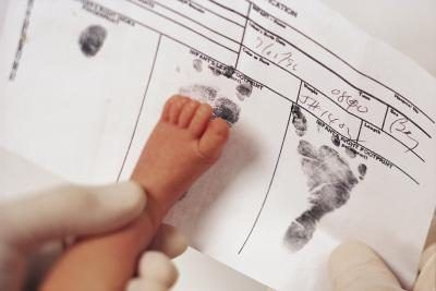Baby-'s birth certificate.
