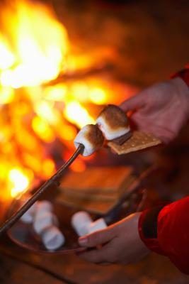 S'mores make a special birthday treat.