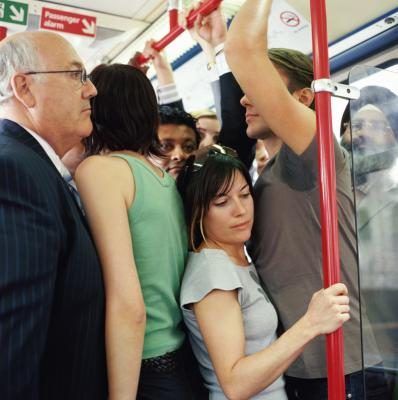 Métro bondé