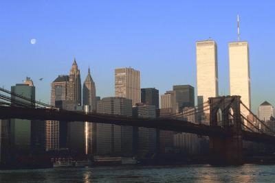 Skyline de New York avec Twin Towers