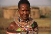 A tribus Maasai' woman.