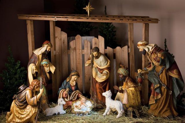 Crèche de la Nativité.