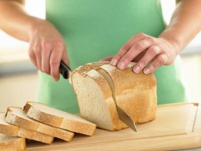 le pain blanc n'a pas les avantages de la fibre de grains entiers