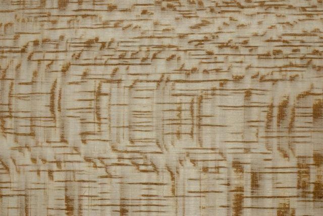 Close-up de la surface de bois de balsa