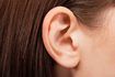 femme's ear
