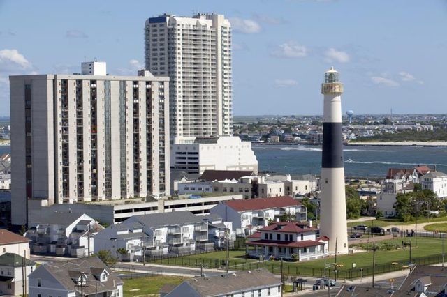 Un phare à Atlantic City.