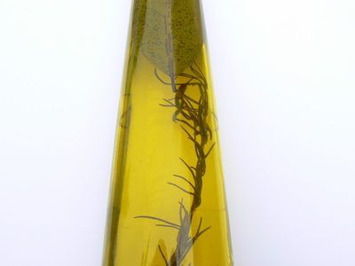 L'huile d'olive rehausse la saveur des jaune sans l'écraser.
