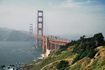 Le Golden Gate Bridge à San Francisco sur la côte du Pacifique.