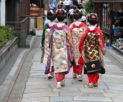 Geishas au Japon