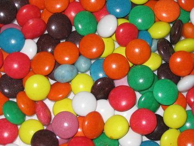 Bonbons peut être utilisé pour cartographier Willy Wonka's yummy factory.