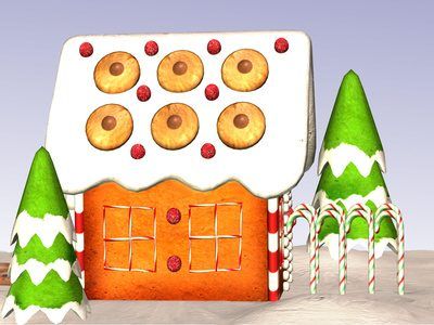 Utilisation de la classique maison de pain d'épice de Noël comme source d'inspiration, les étudiants peuvent construire une usine Willy Wonka.